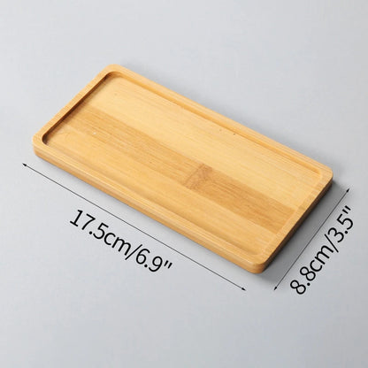 Bamboo Mini Tray Multi Style Storage Trays