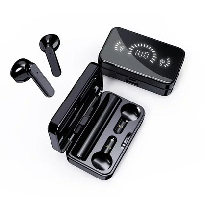 TWS Bluetooth-Compatible Earphones Stereo Sport Headset Waterproof Wireless Headphone