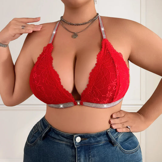 Plus Size Sexy Lace Bra Lingerie