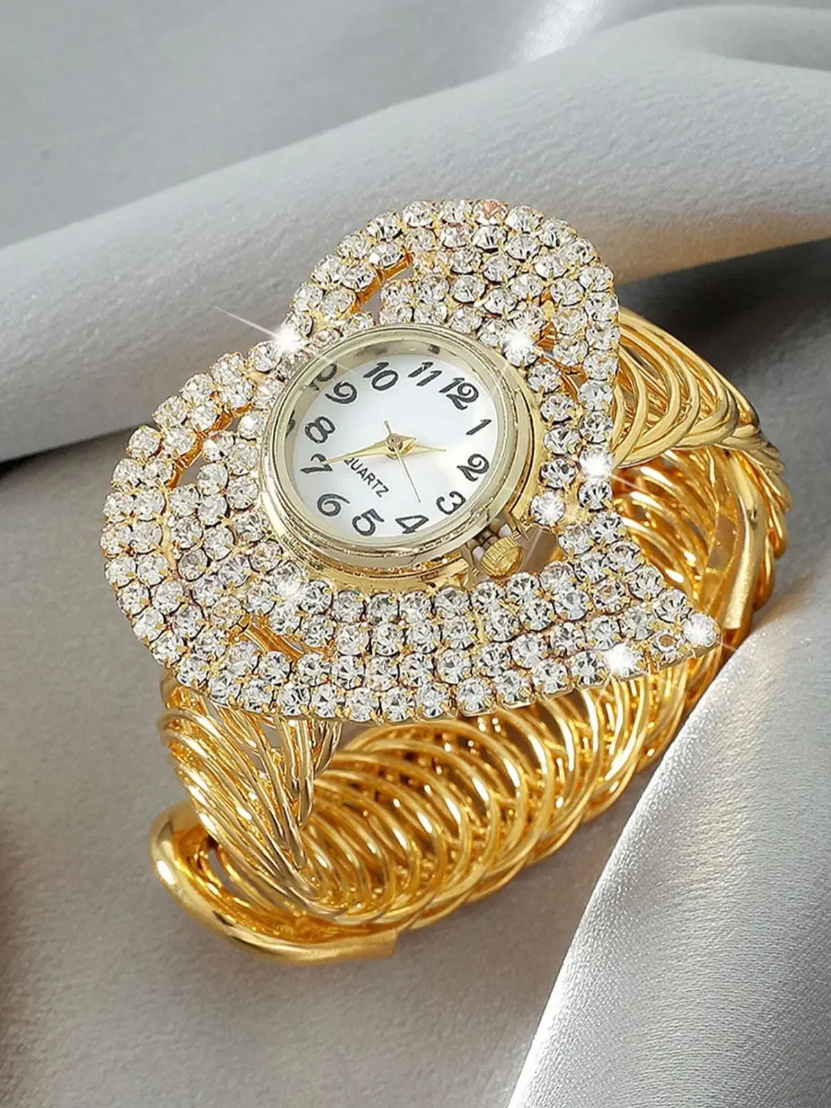 Diamond Rhinestone Bracelet Watches