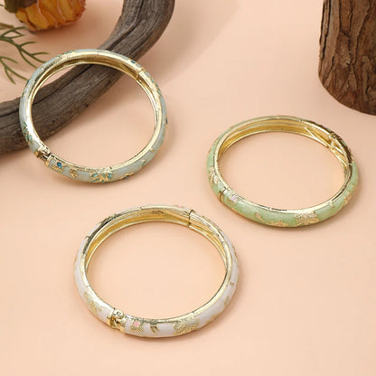 3 Pcs small Flower enamel bracelet