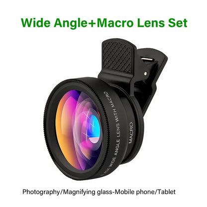 2in1 Phone Camera Lens Kit 12.5X Macro Lens
