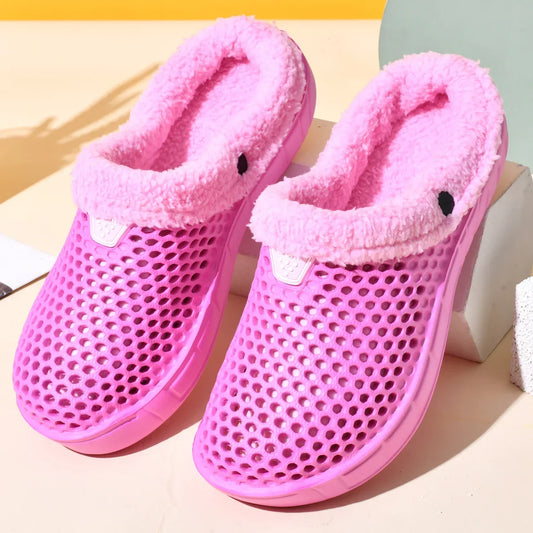 Cotton Warm Plus Velvet Thickened Slippers