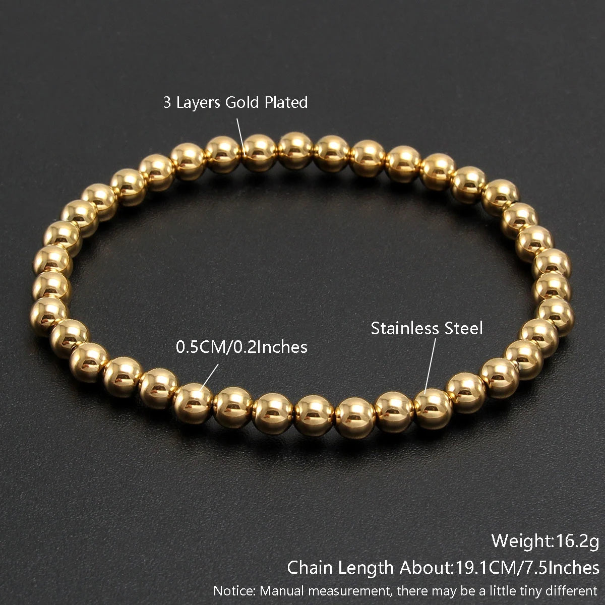 DANA Stretch Stainless Steel Bracelets