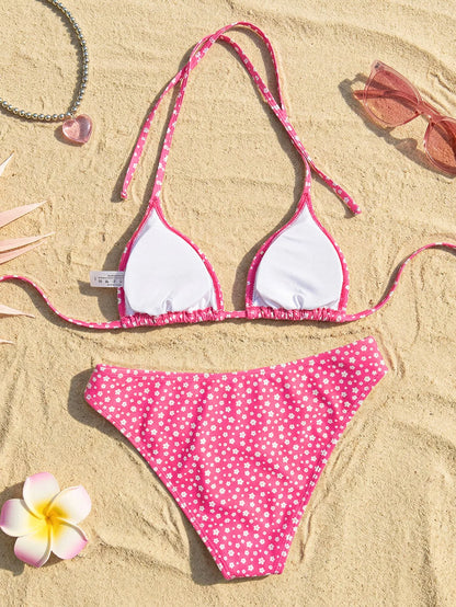 Sexy Leopard Print Bikini Set