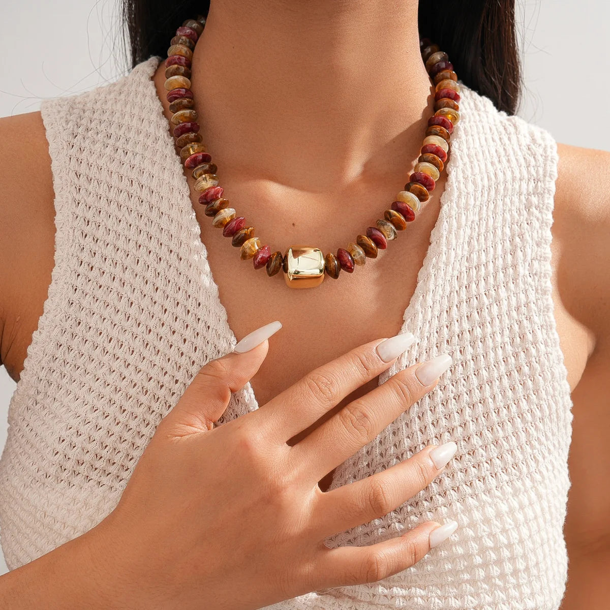 Bohemian Acrylic Choker Necklaces