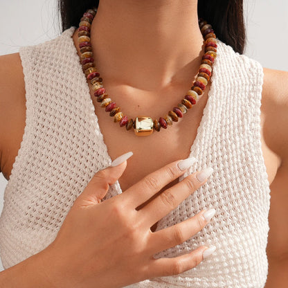 Bohemian Acrylic Choker Necklaces