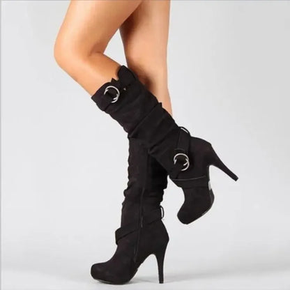 DANA Pu Leather Boots
