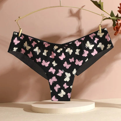 Sexy Stretchy Butterfly G-Sting Lingerie