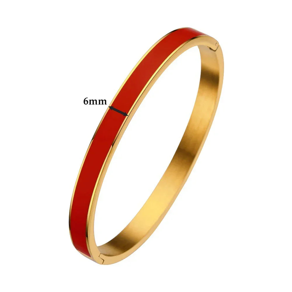 Luxury Colorful Bangles Bracelets