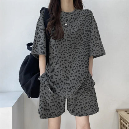 T-Shirt Shorts Suit Set