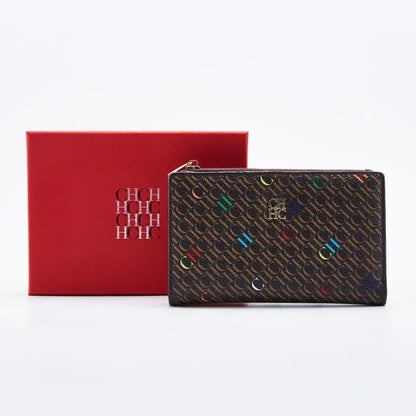 Luxury Brand Long Classic PVC Material Wallet