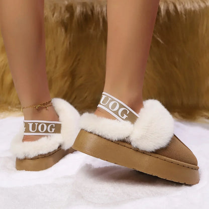 Snow Boots Casual Fur Warm Slippers