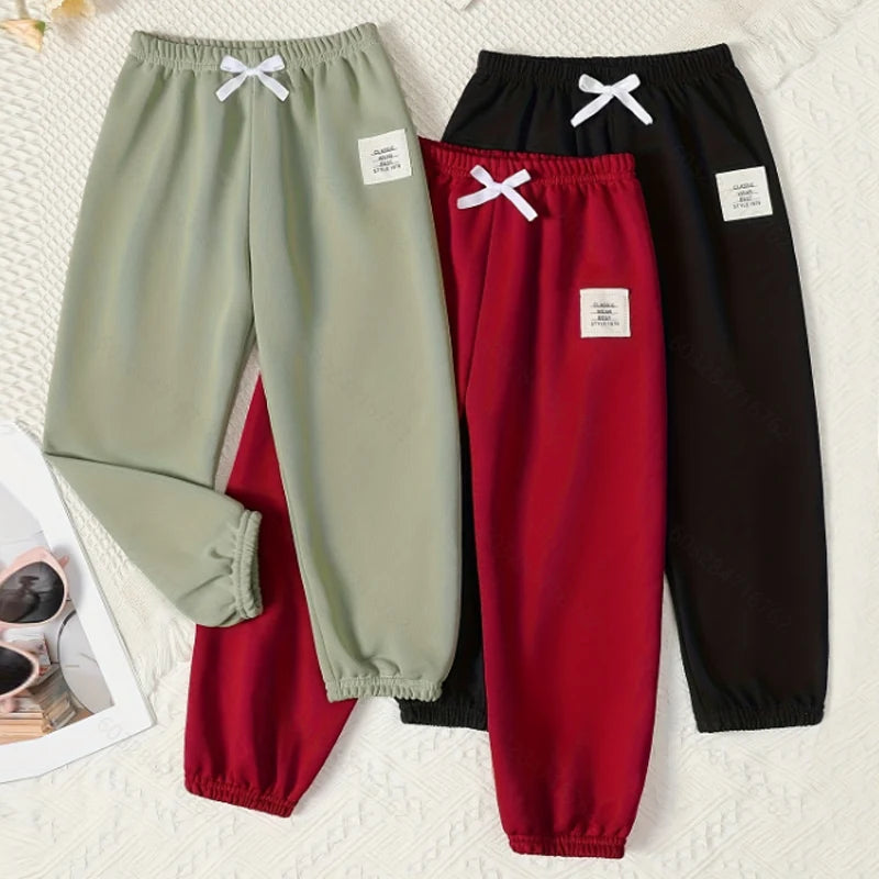 Multi-color Seasonal Casual Sports Pants For Boys And Girls