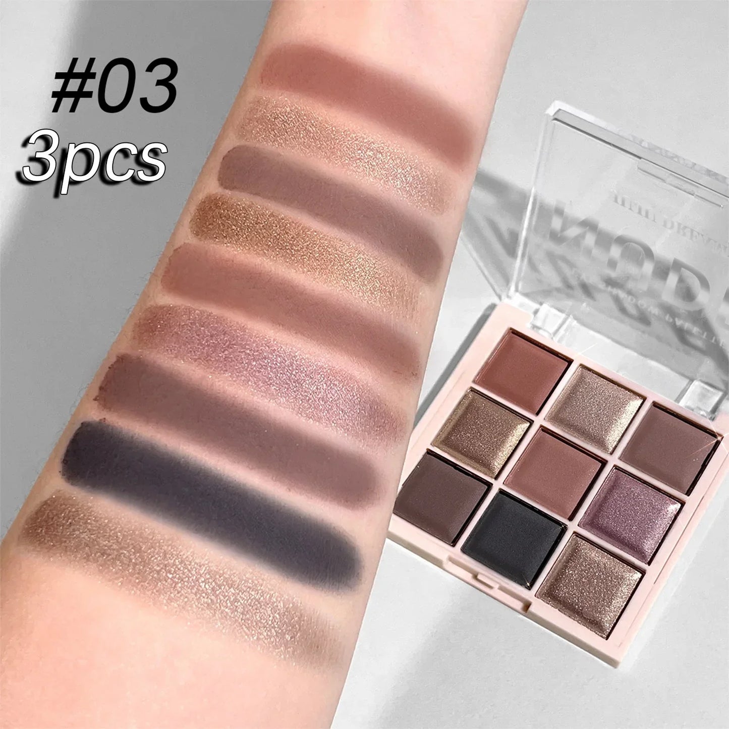 Eyeshadow Palette, Matte Makeup