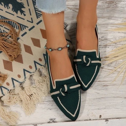 Loafers Ballet Flats Pointed Toe Barefoot Butterfly Shoes