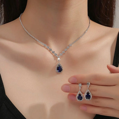 Droplet Necklace Banquet Set