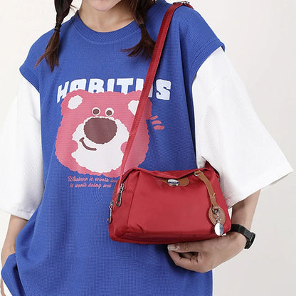 Nylon Shoulder Waterproof Shell Crossbody Bag