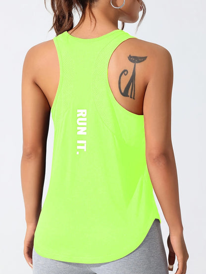 High-value yoga running Vest