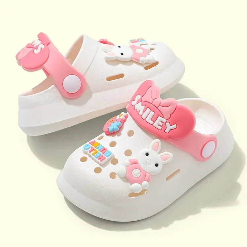 Baby Girl Cute Cartoon Slippers Newborn Sandals