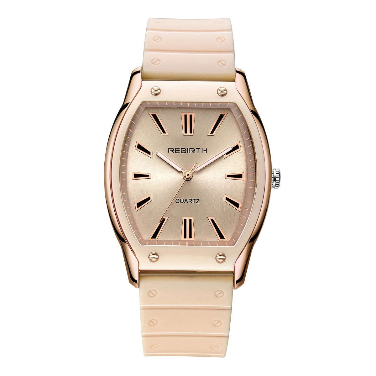 Casual Silicone Strap Quartz Watch