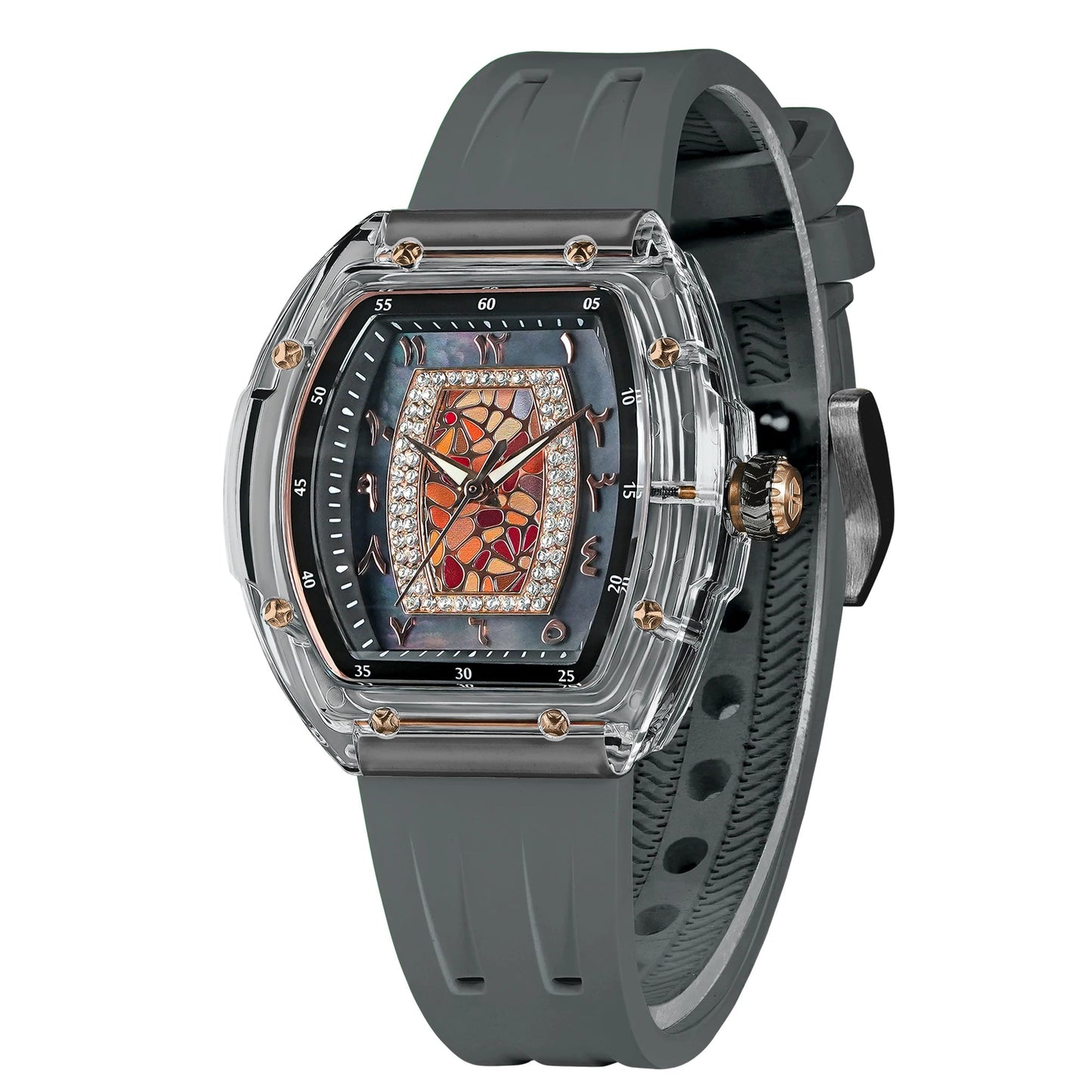 Quartz Swiss Movement Sapphire Crystal Waterproof Luminous Shock Watch