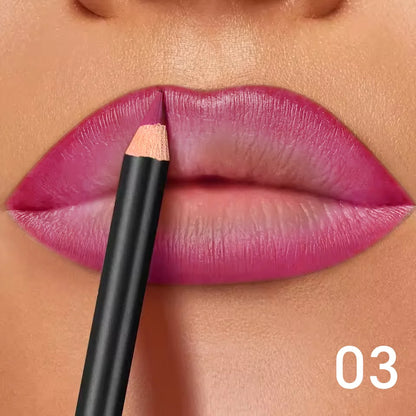 Waterproof Matte Lip Liner Long-Lasting Non-Transfer Formula Matte Finish
