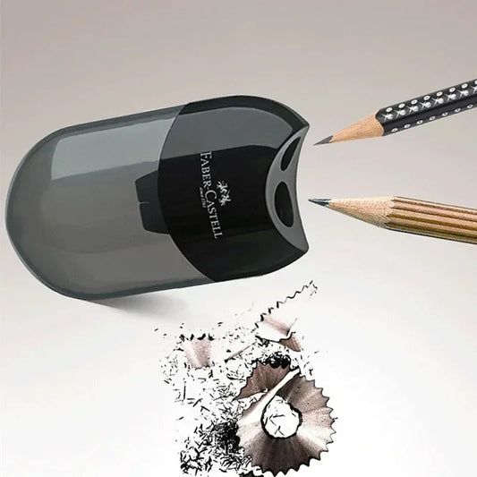 Double Hole and One Hole Pencil Sharpener Transparent