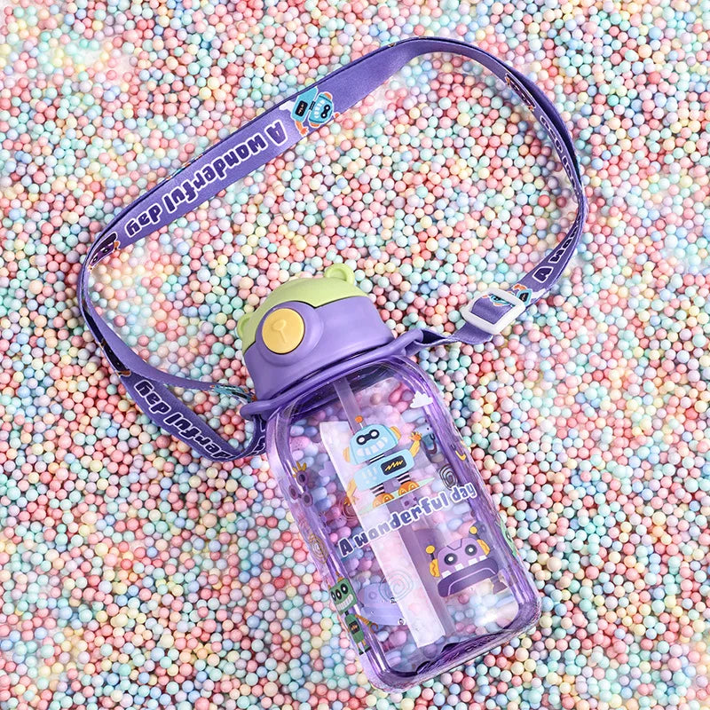 1PC Kids Water Sippy Cup Kids Water Bottle