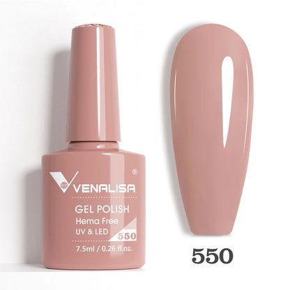 Full Coverage Beautiful Semi Permanent Soak Off UV LED Gel Nail Polish