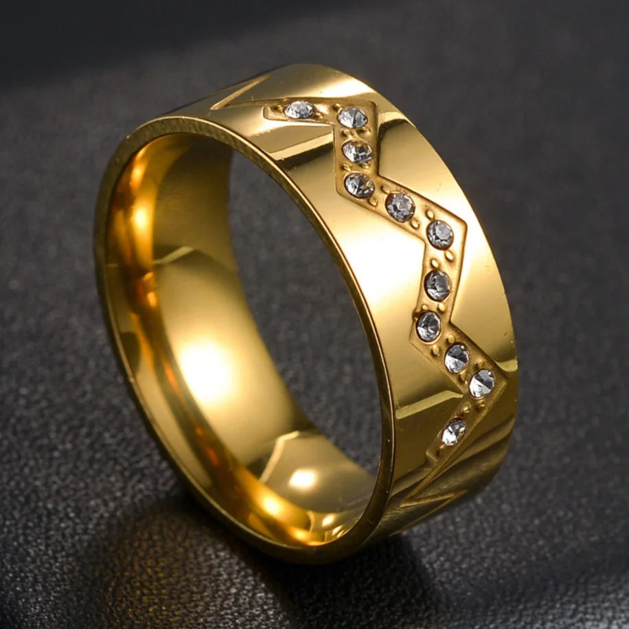 Stainless Steel Matte Rings