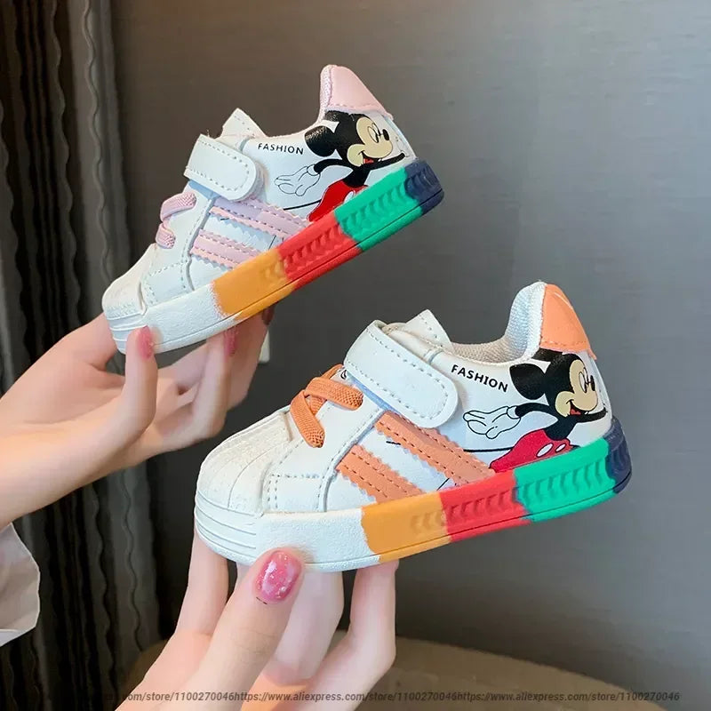 Cartoon Mickey Sport Running Toddler Sneakers