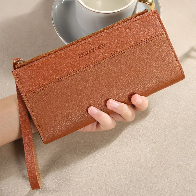Long tassel multi-card holder Wallet