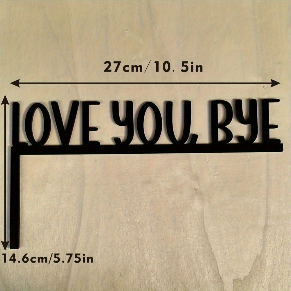 1pc Modern Metal Toilet Door Sign