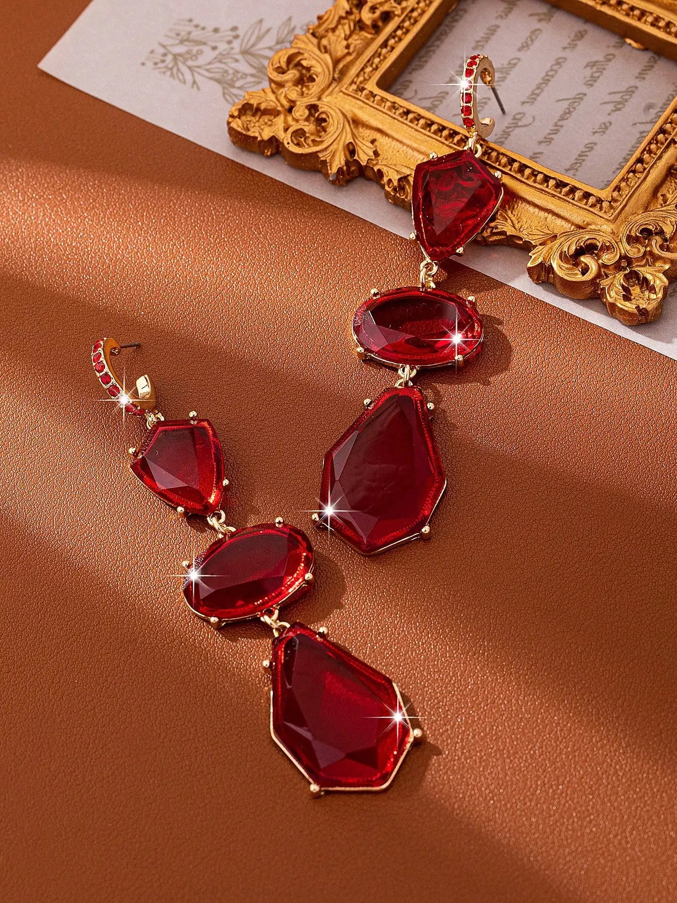 Light Luxury Exaggerated Irregular Earrings