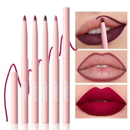 6Pcs Velvet Matte Lip Liner Pencil Lip Contours Makeup Set