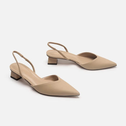 Slingbacks High Heels Shallow Mouth Sexy Sandals