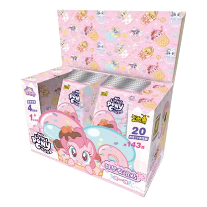 Genuine My Little Pony Card 40th Anniversary Limited Friendship Eternal Card Rare Toy