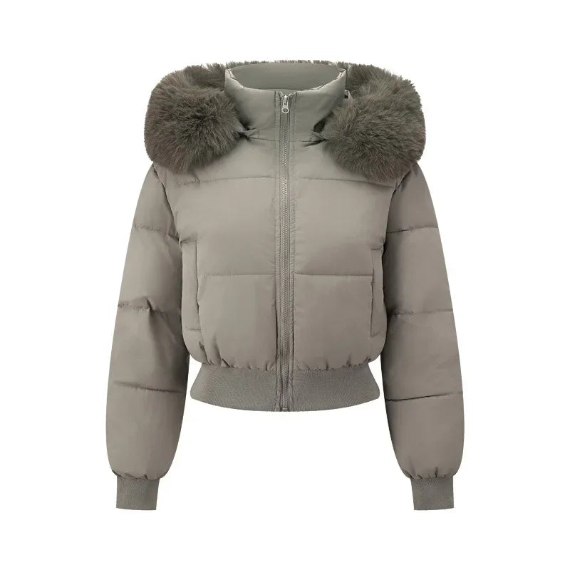 Korean Style Down Cotton Thicken Short Winter Jacket Coat