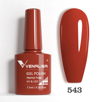 Full Coverage Beautiful Semi Permanent Soak Off UV LED Gel Nail Polish