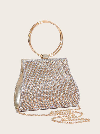 Diamond Handbags Rhinestones Bridal Bag