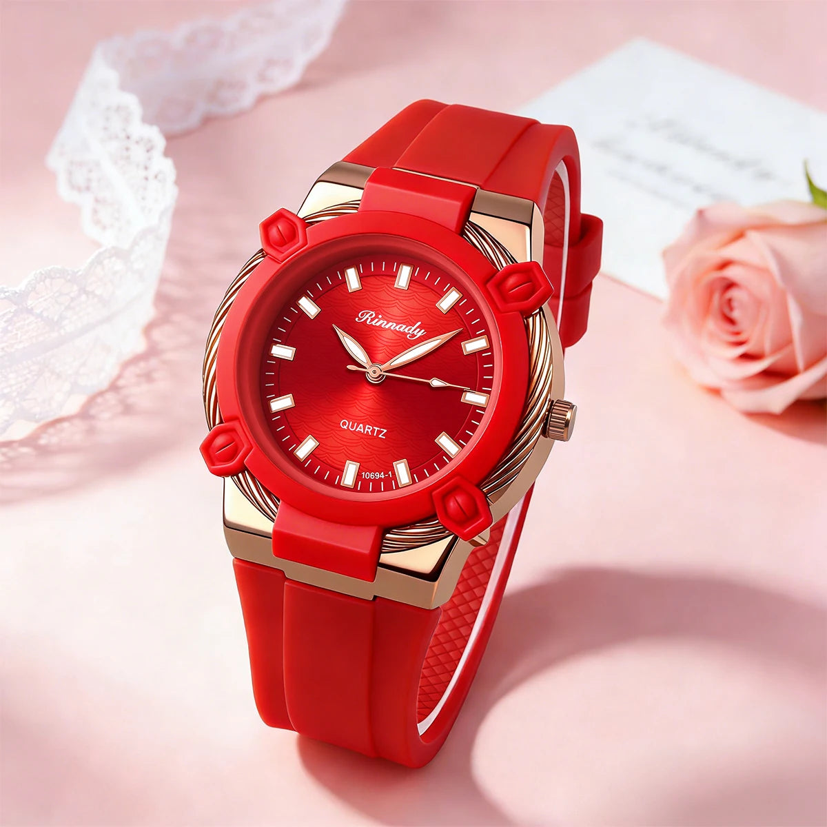 Temperament Casual Silicone Quartz Watches