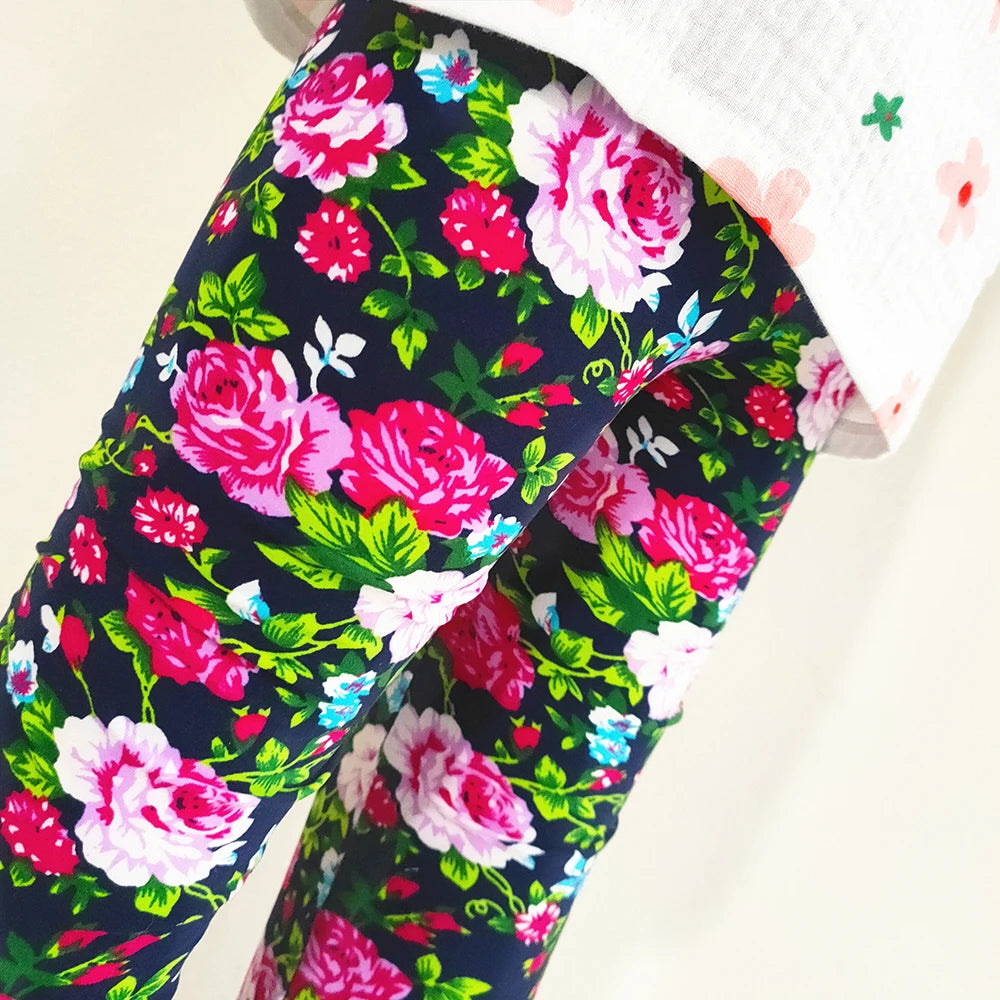 Summer Skinny Slim Elasticity Leggings Pencil Pants 2-13 YEAR