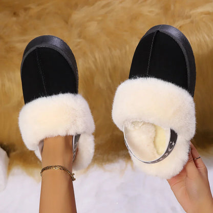 Snow Boots Casual Fur Warm Slippers