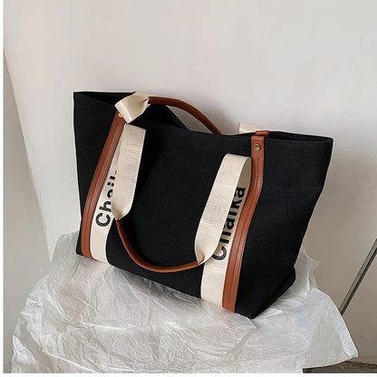 Canvas Shoulder Strap Bag