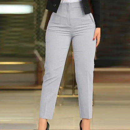 High Waist Cropped Pants