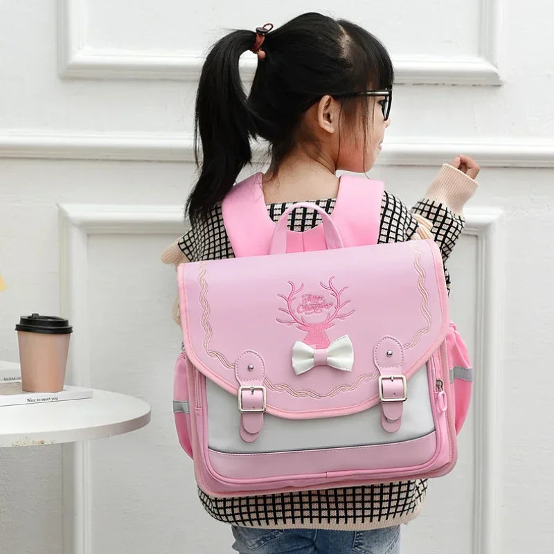 School Bags Girls Orthopedic Backpack Cute Waterproof SchoolBag