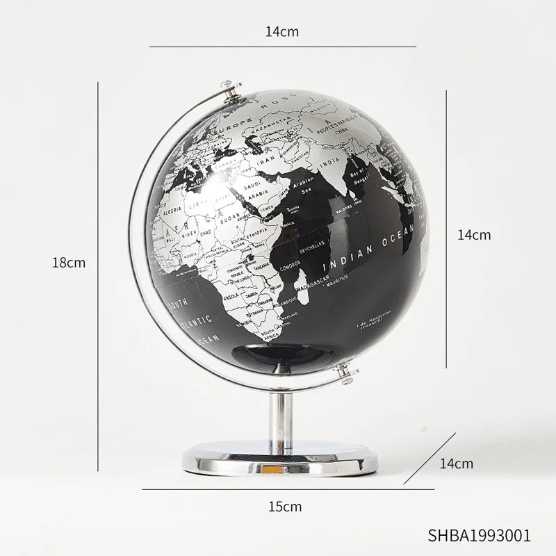 Home Decor Accessories Retro World Globe Geography