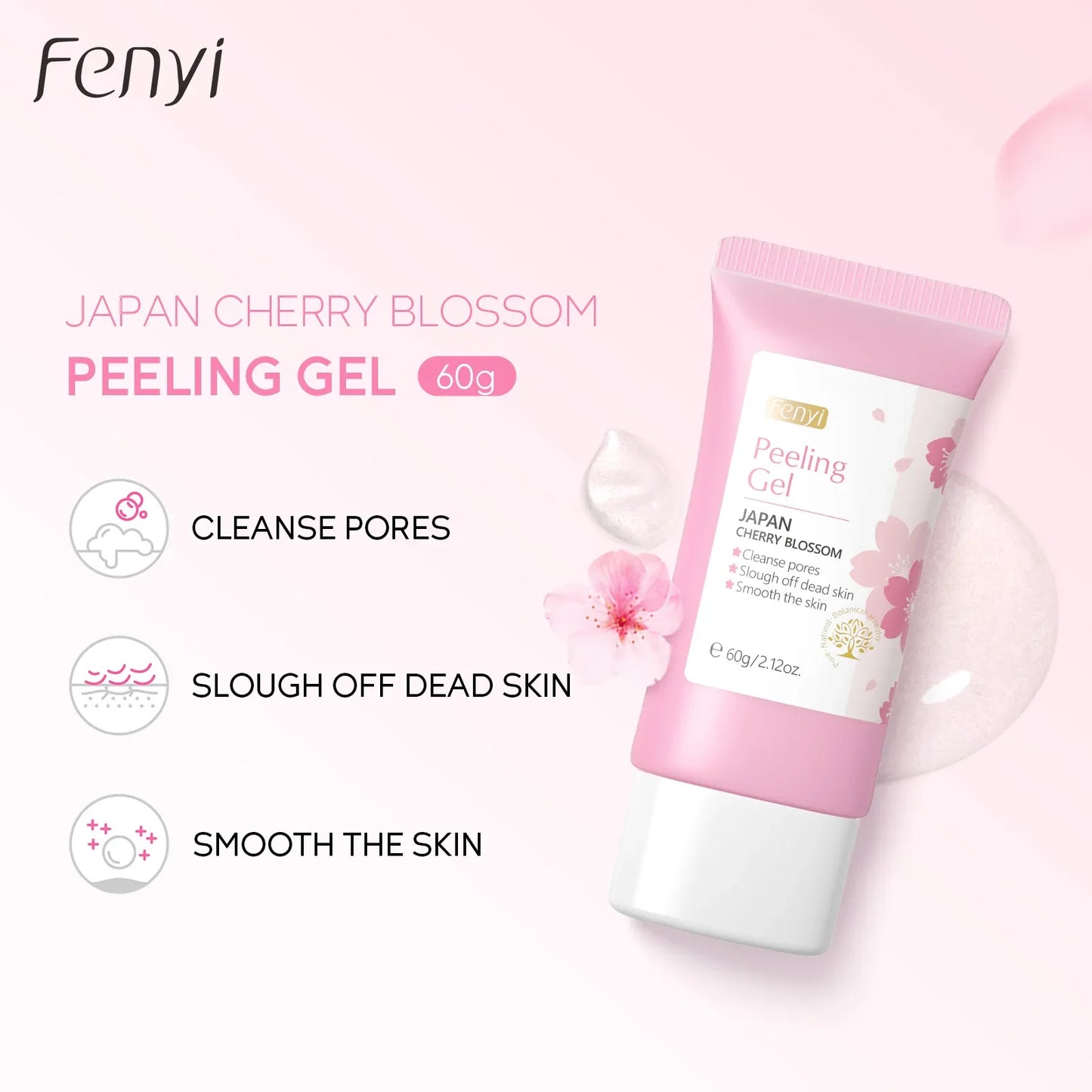Face Deep Cleaning Exfoliating Gel Skin Care