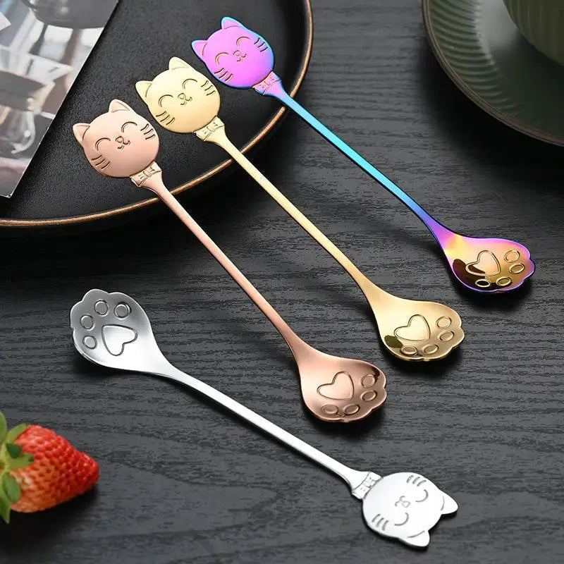 Stainless Steel Coffee Mixing Spoon